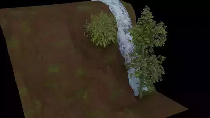 Waterfall Free 3D model