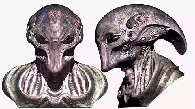 Xenovoid Sentinel 3D model