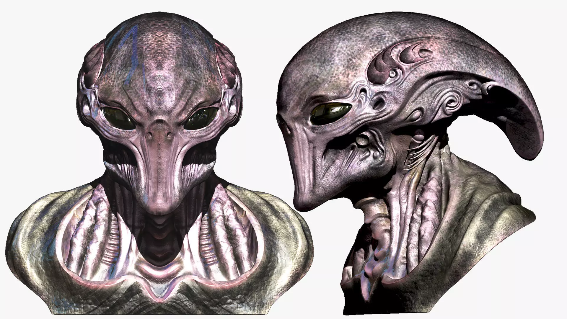 Xenovoid Sentinel 3D model_0