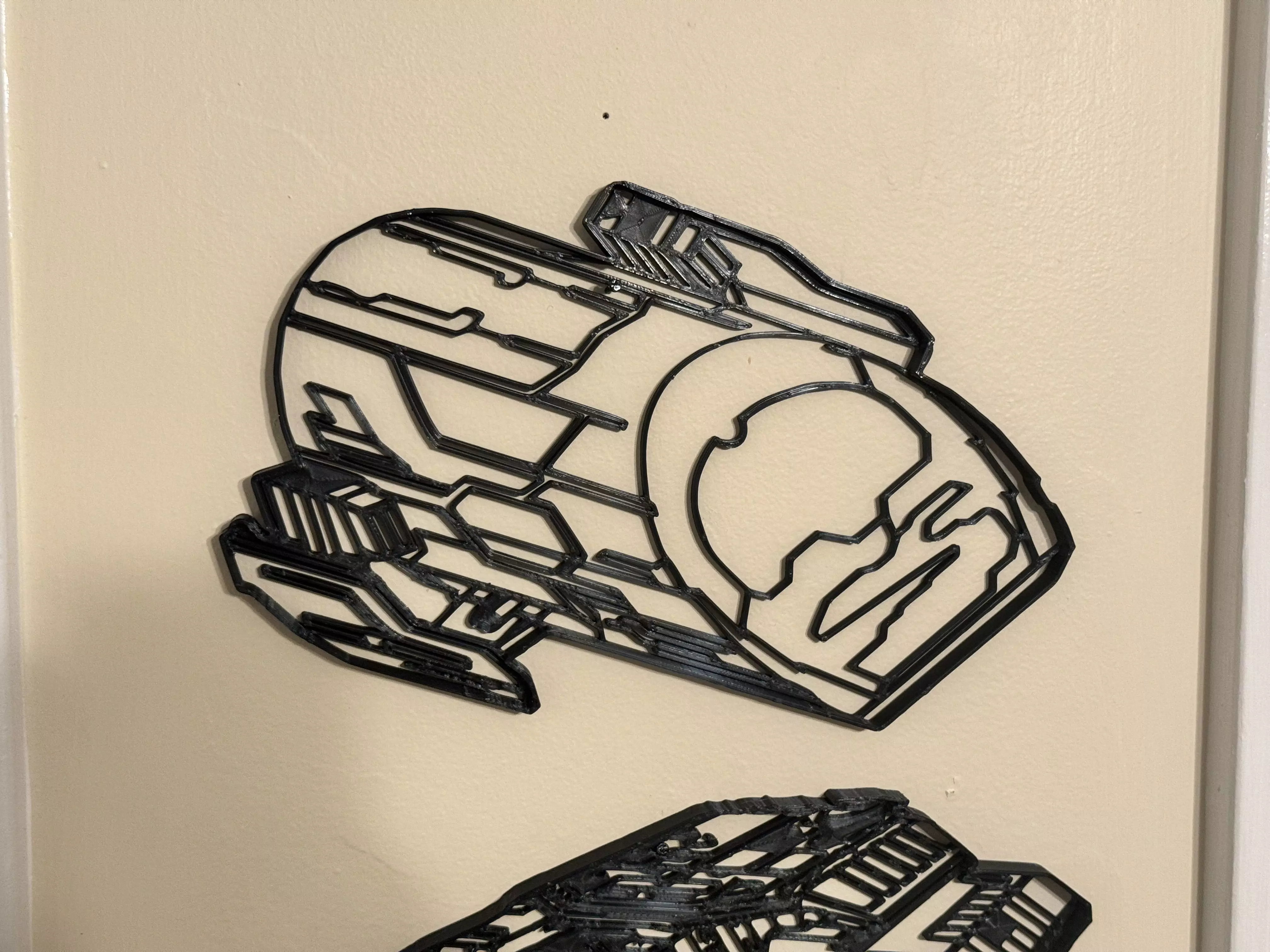 Puddle Jumper Wall Art From Stargate 3D print model
