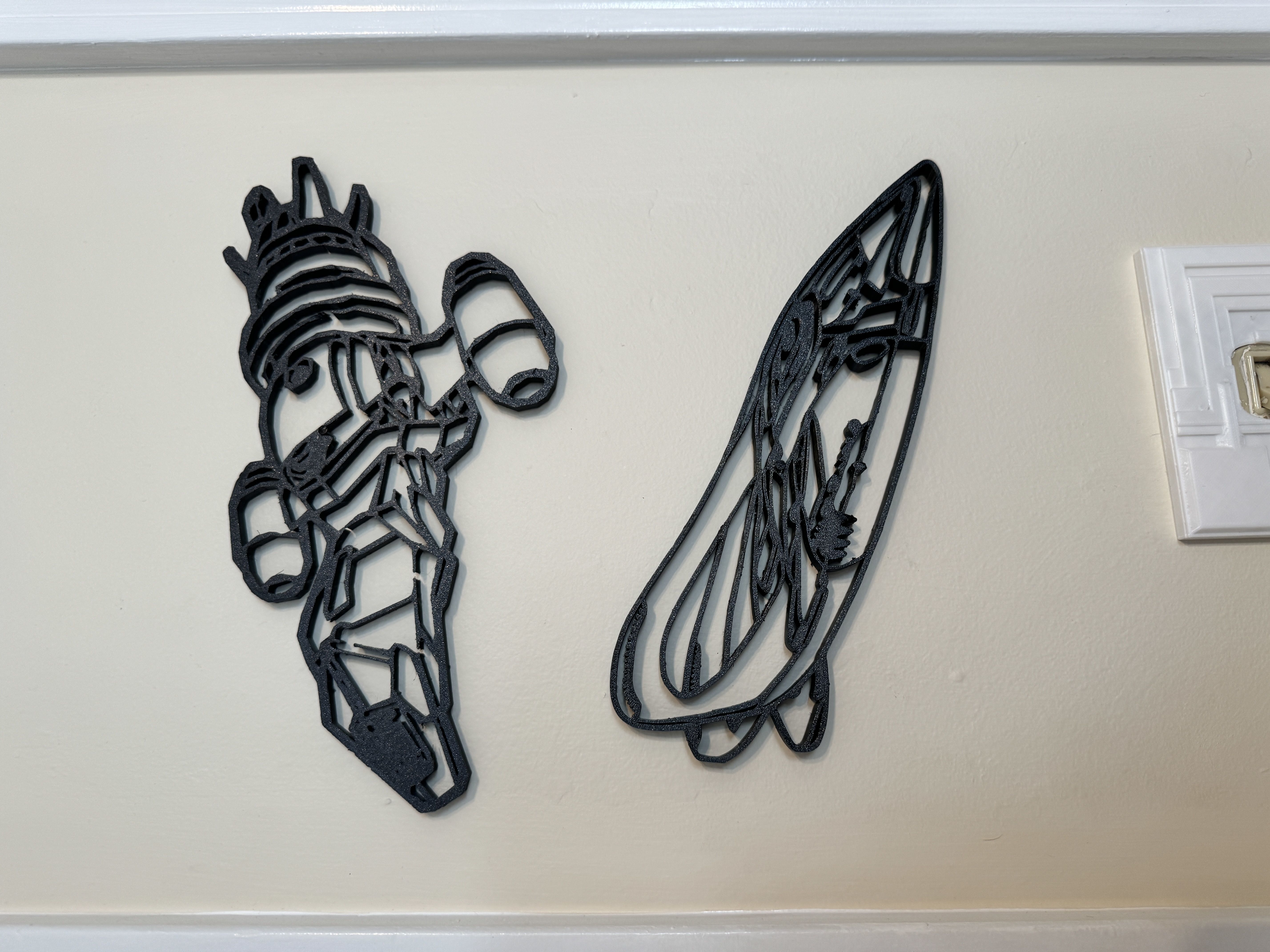 USS Orville Wall Art 3D print model_1