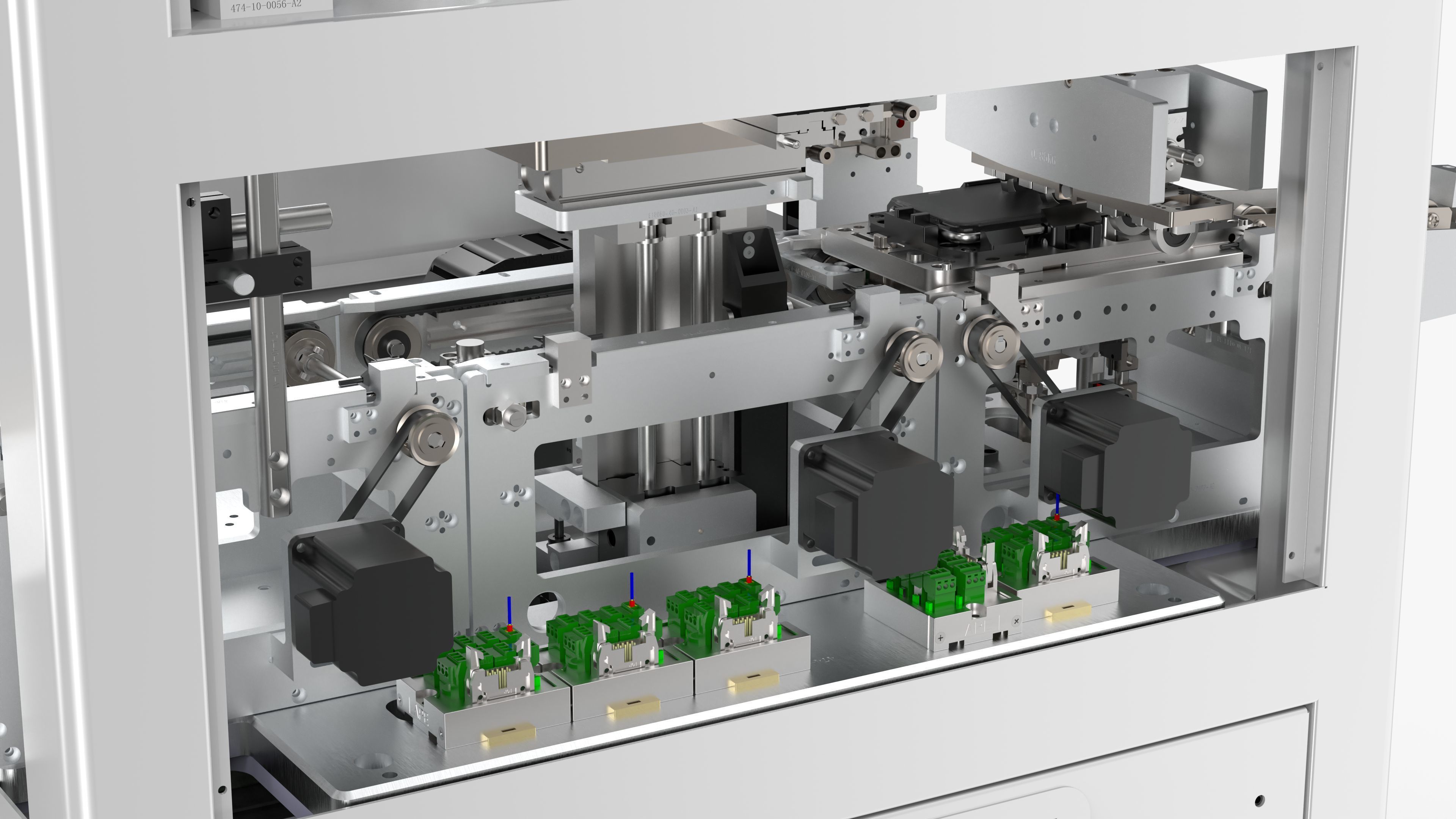 Automatic Mobile Phone Screen and Back Cover Assembly Machine 3D model_23