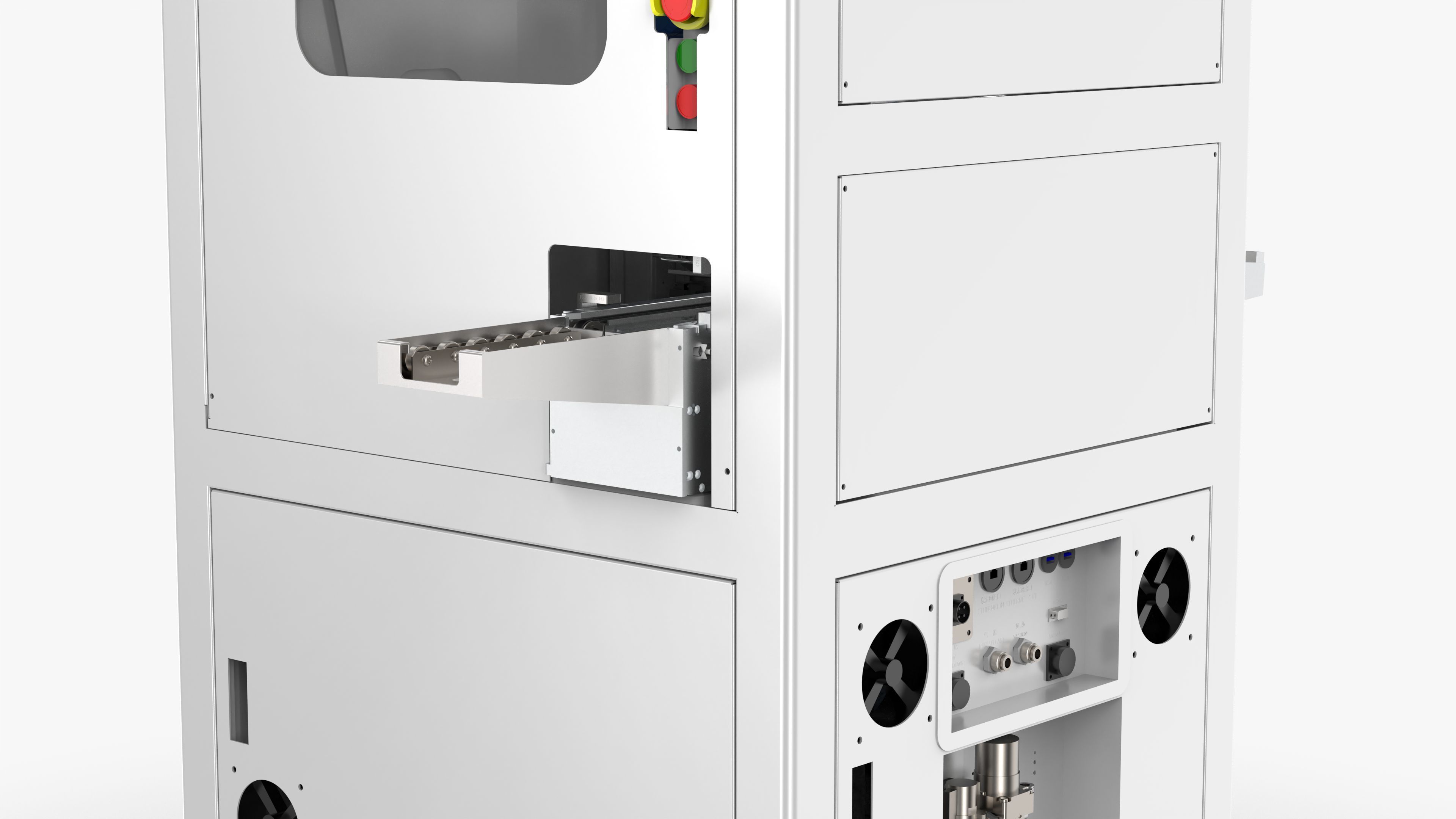 Automatic Mobile Phone Screen and Back Cover Assembly Machine 3D model_13