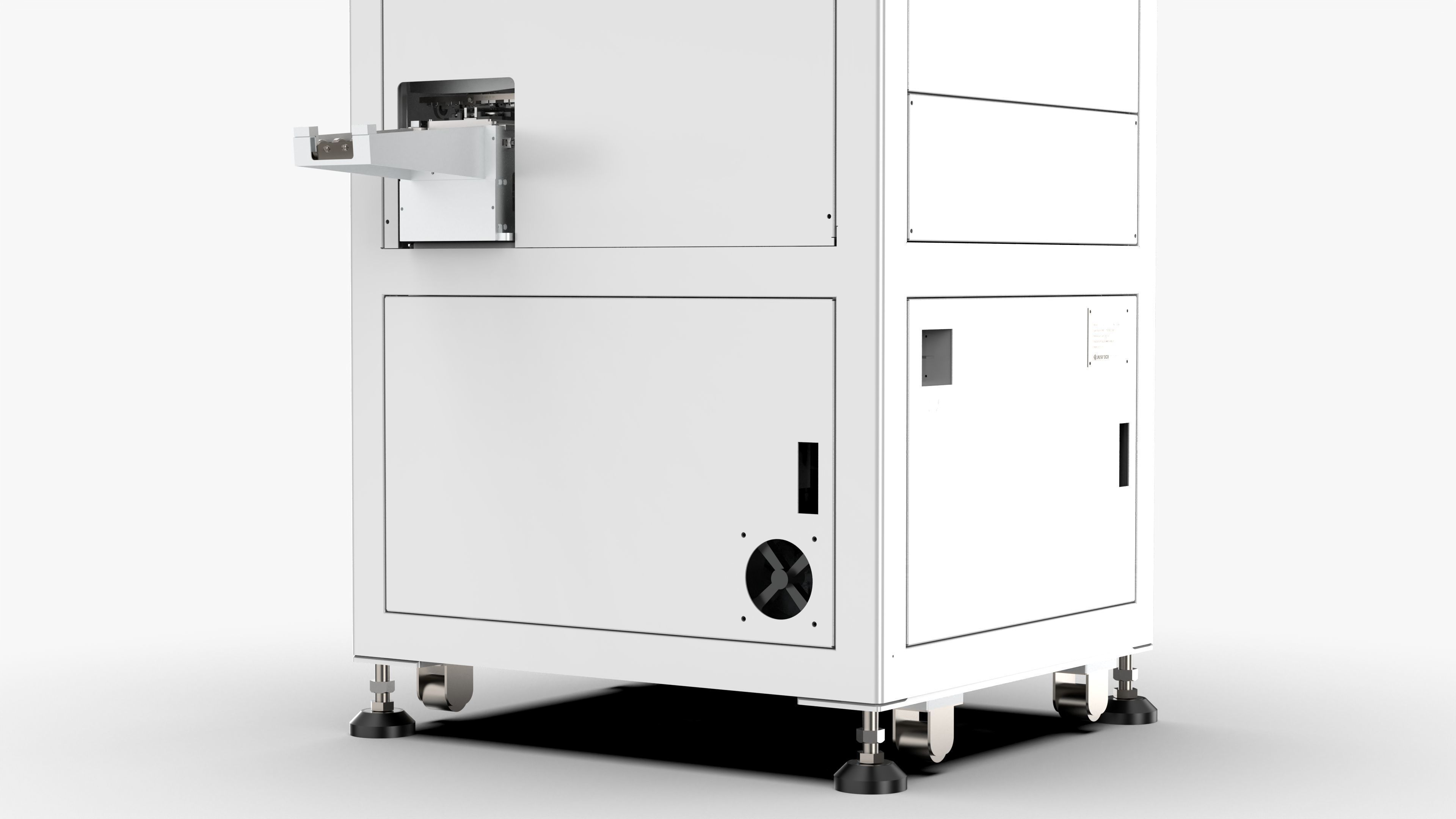 Automatic Mobile Phone Screen and Back Cover Assembly Machine 3D model_15