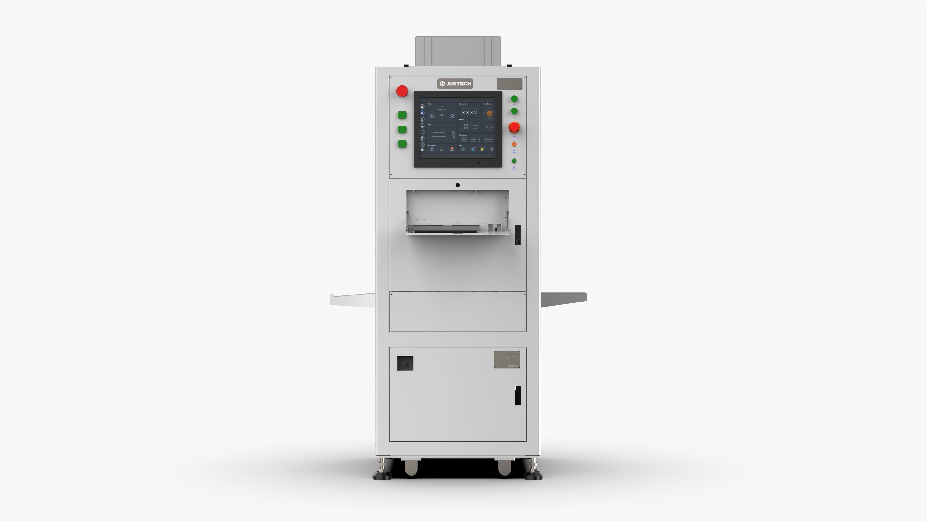 Automatic Mobile Phone Screen and Back Cover Assembly Machine 3D model_7