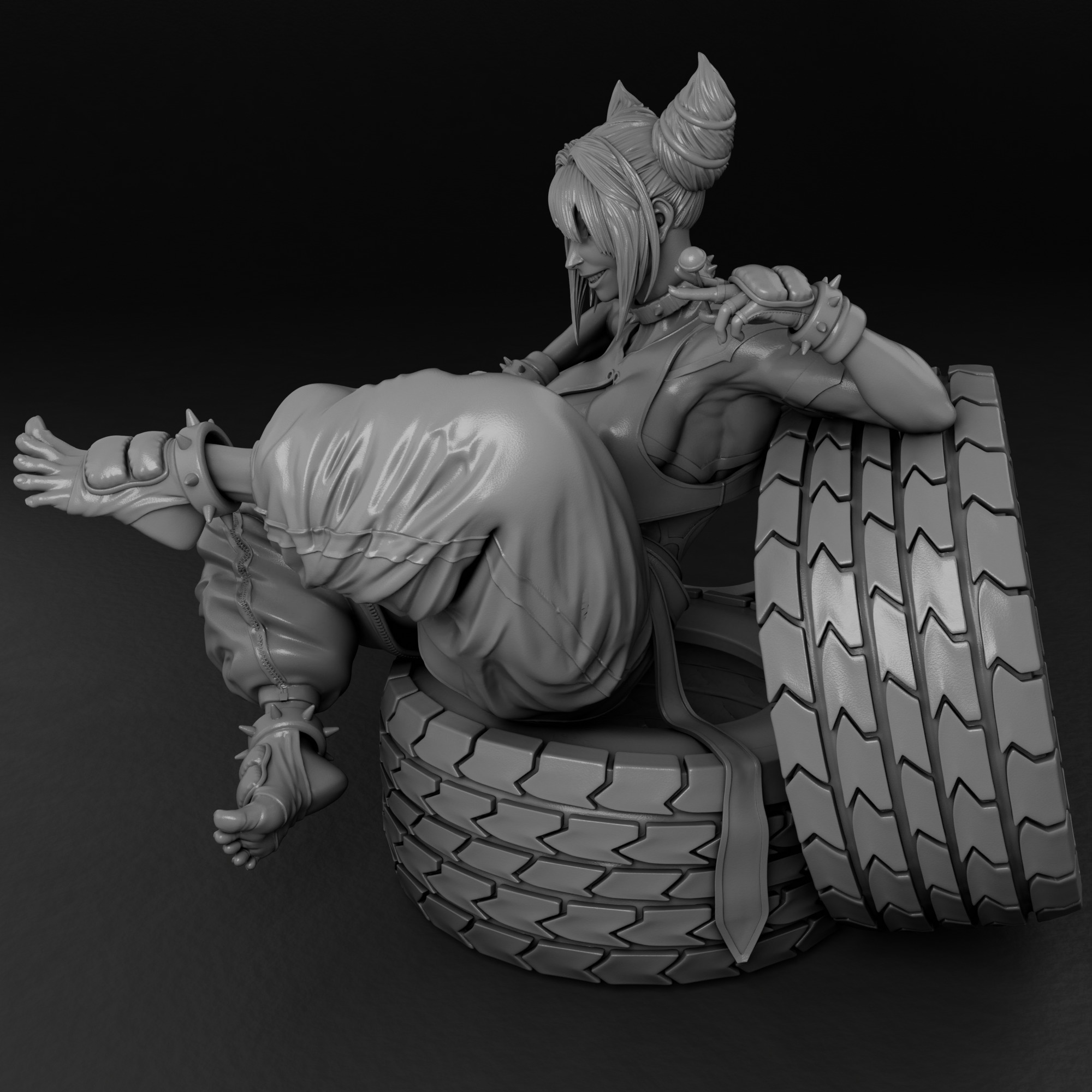 Juri - Street Fighter 3D print model_13