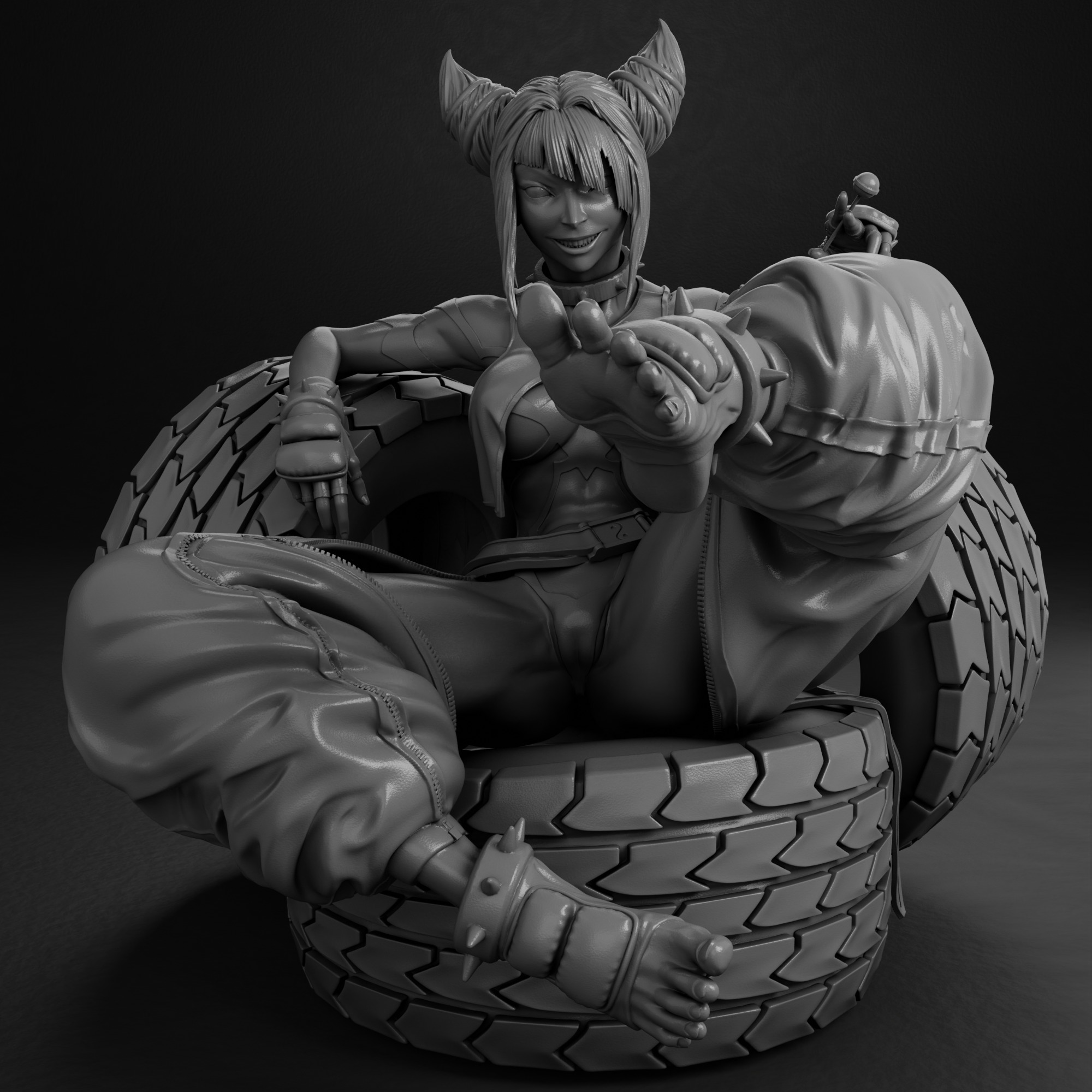 Juri - Street Fighter 3D print model_12