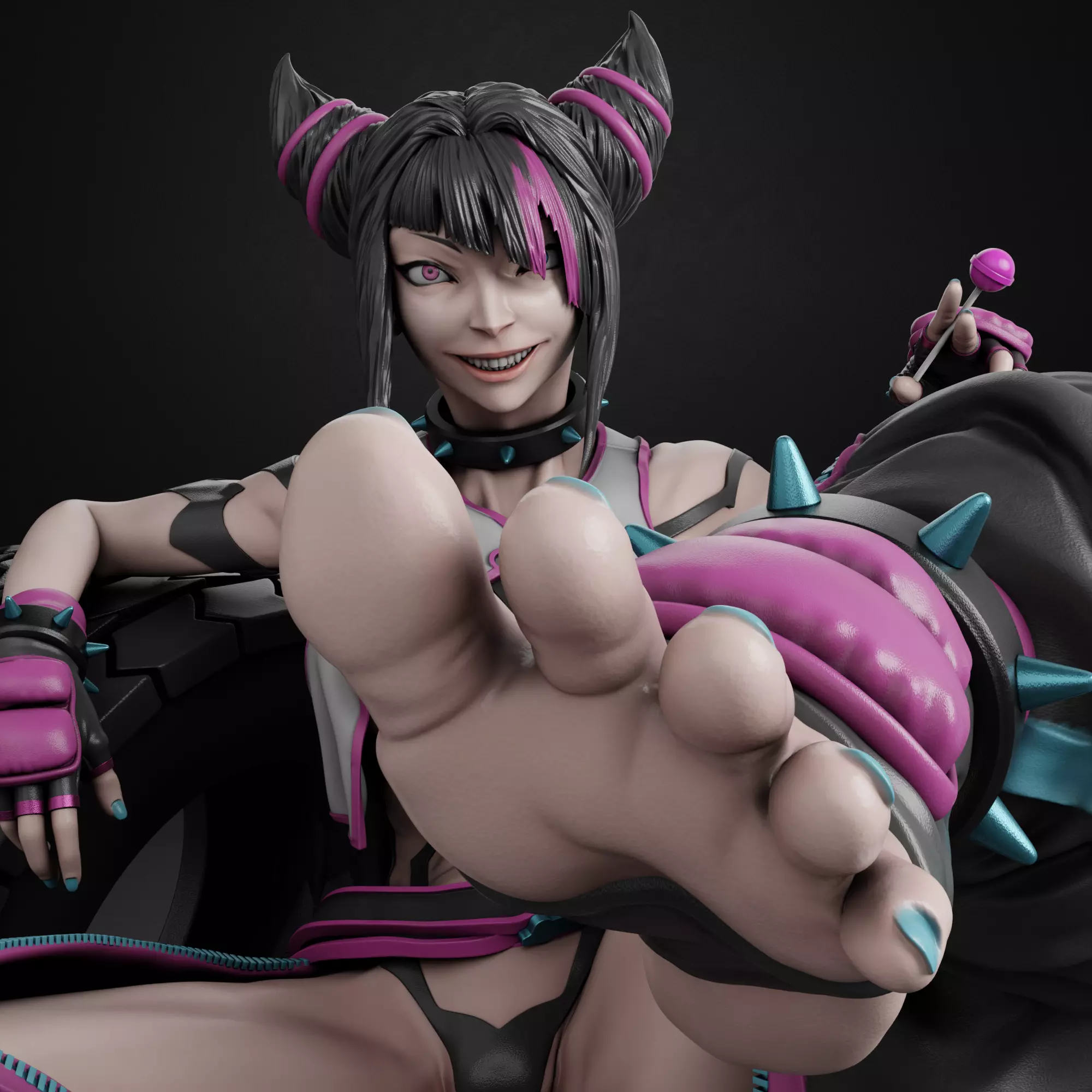 Juri - Street Fighter 3D print model_0