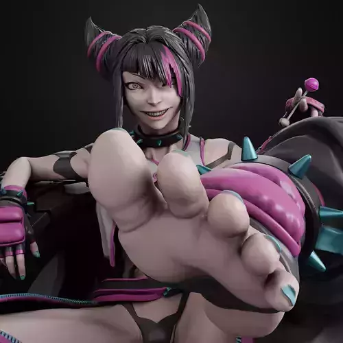 Juri - Street Fighter 3D print model