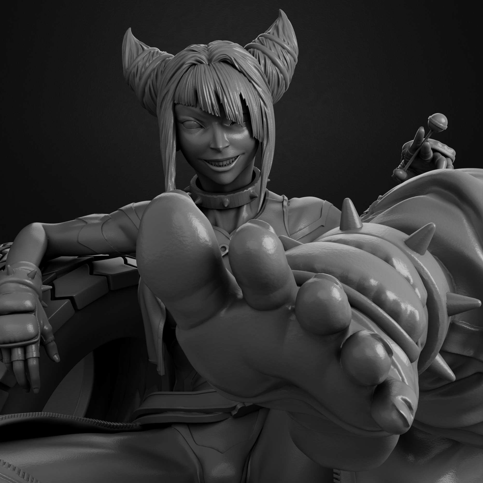 Juri - Street Fighter 3D print model_16