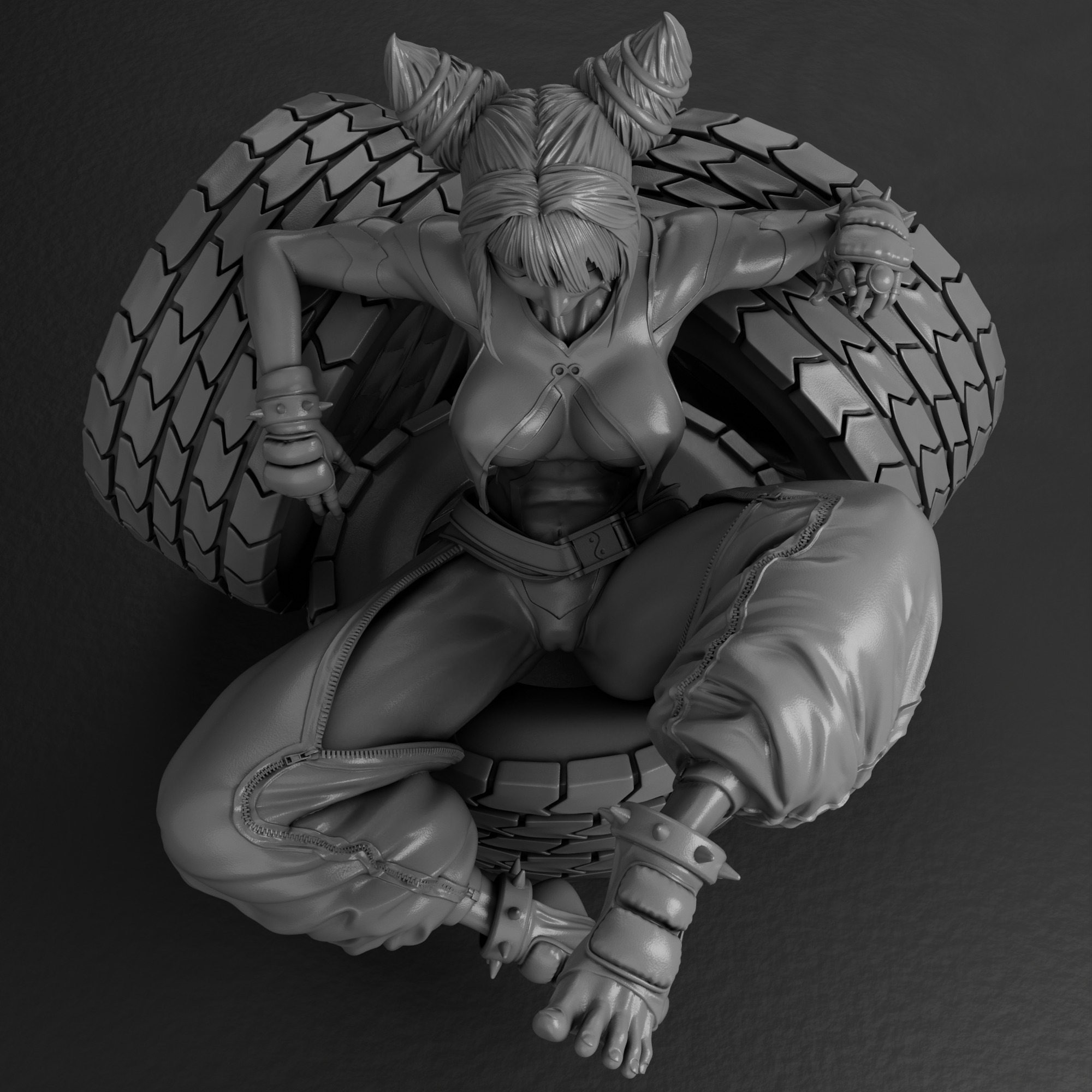 Juri - Street Fighter 3D print model_15