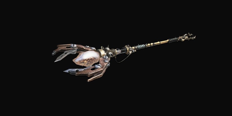 Staff of Fire Call of duty 3d model 3D print model_1