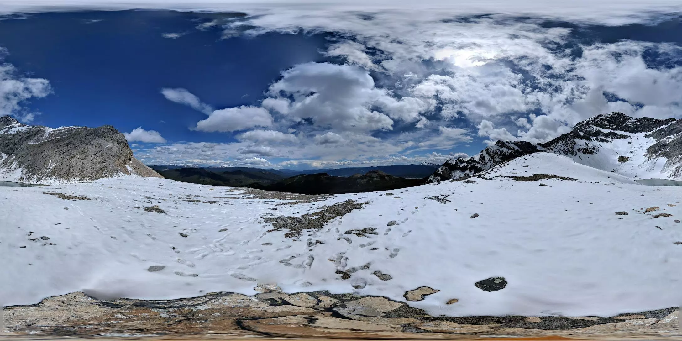 Bright day in the mountains HDRI PACK 3D model