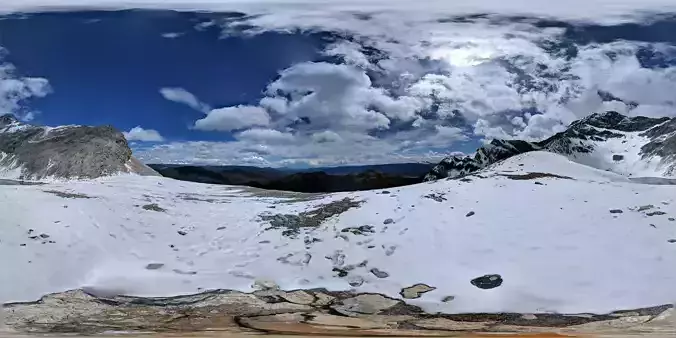 Bright day in the mountains HDRI PACK