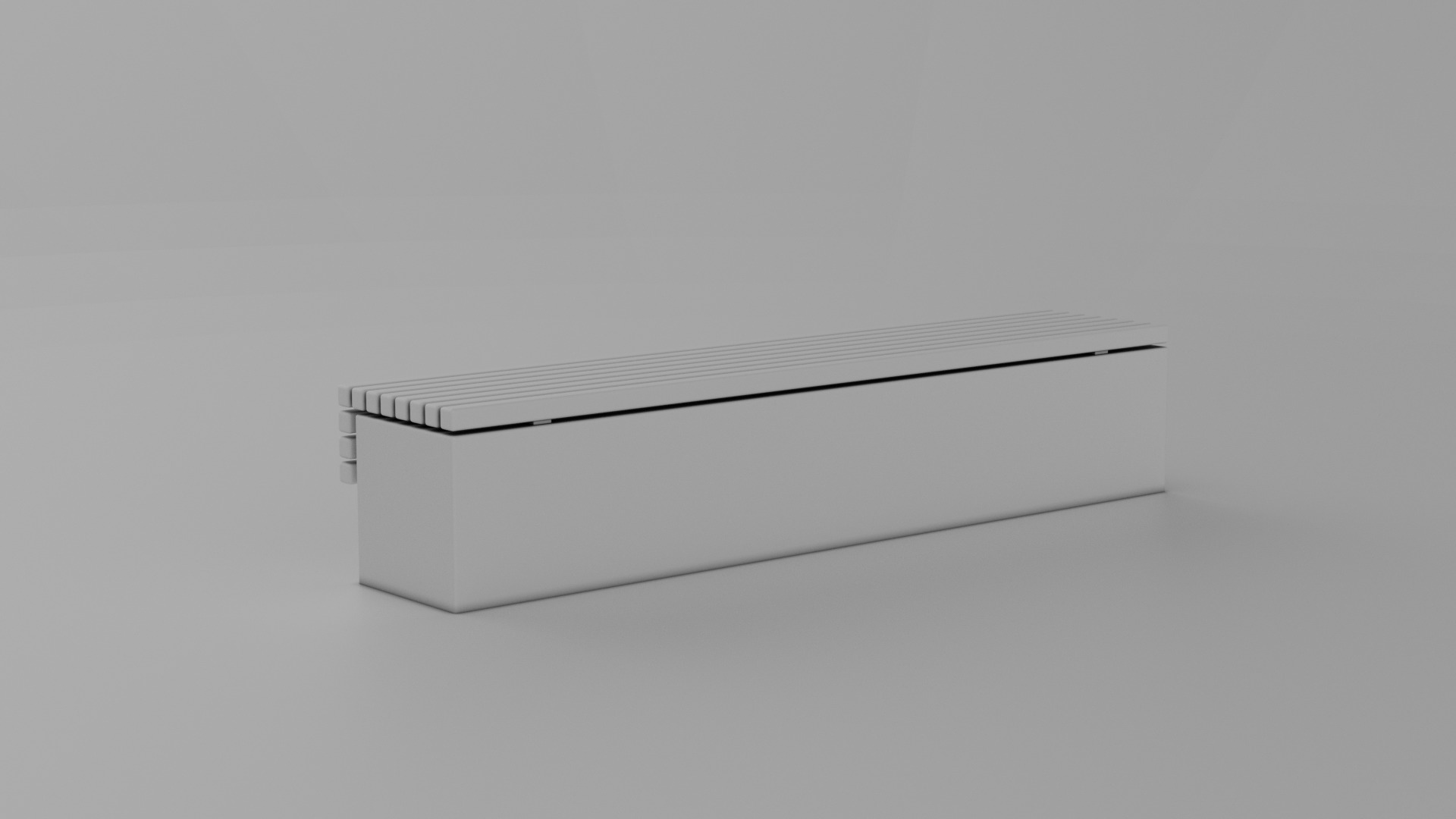 TORD WALL BENCH SEAT 3D model_26