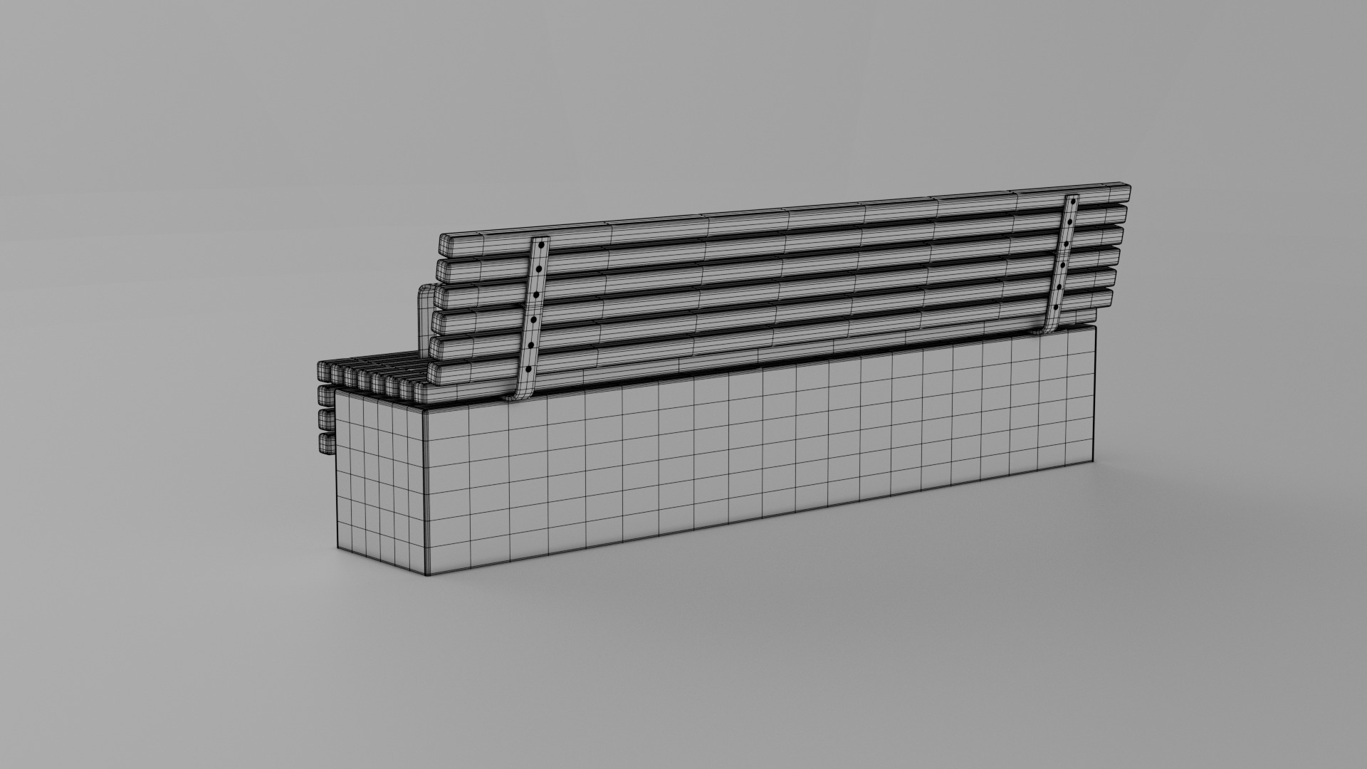 TORD WALL BENCH SEAT 3D model_30