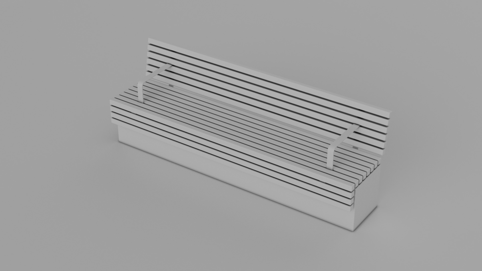 TORD WALL BENCH SEAT 3D model_37