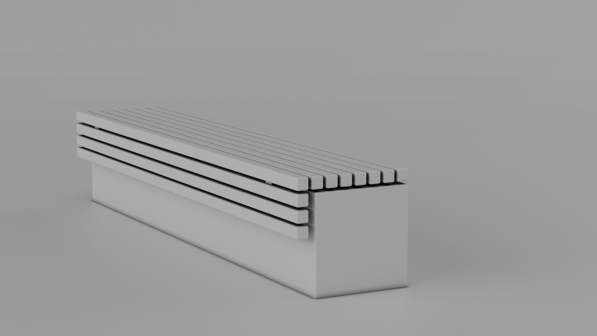 TORD WALL BENCH SEAT 3D model_25