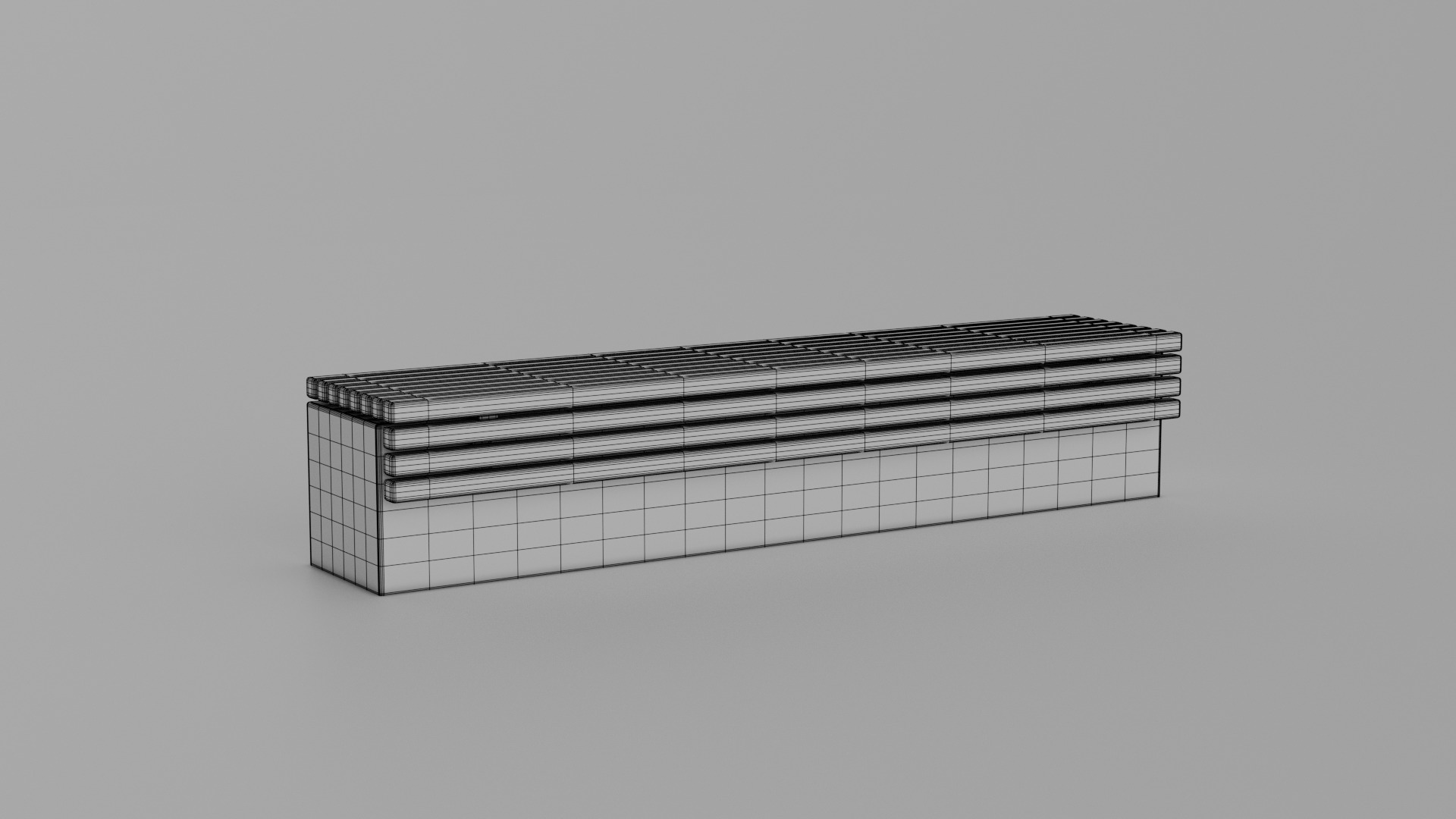 TORD WALL BENCH SEAT 3D model_22
