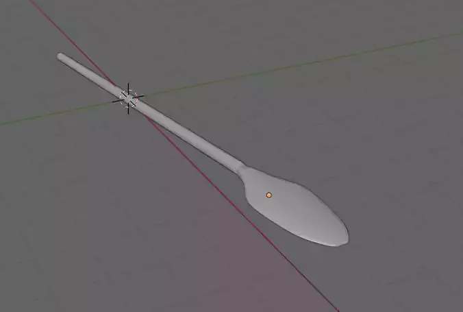 Low poly oar