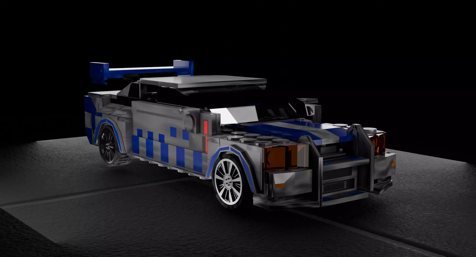 3d model of toyota constructor 3D model_0