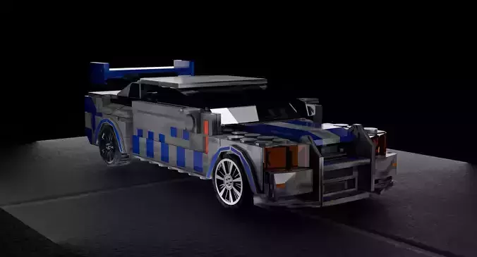 3d model of toyota constructor