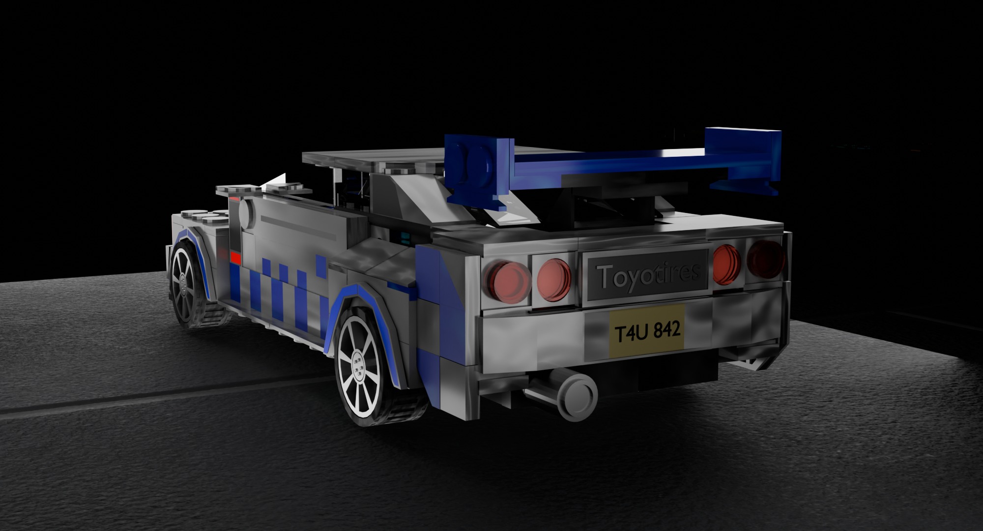 3d model of toyota constructor 3D model_2