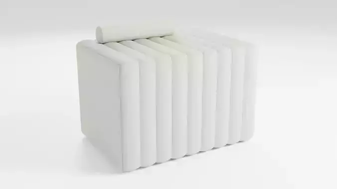 Stylish sofa in a minimalist style