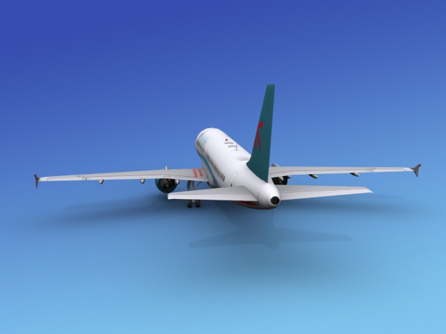 Airbus A320 First Choice 3D model_4