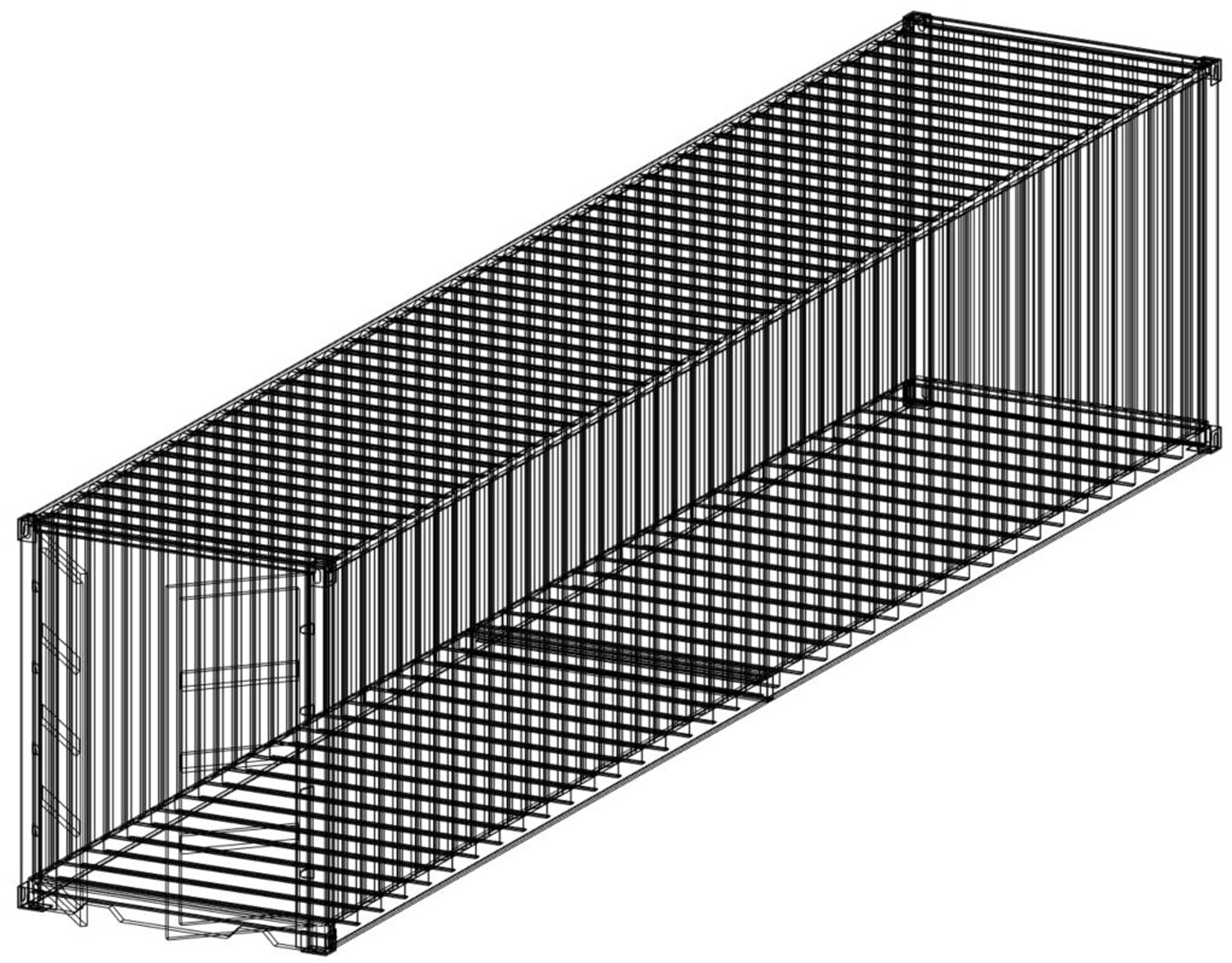 Container Shipping Full Parameter 3D model_15