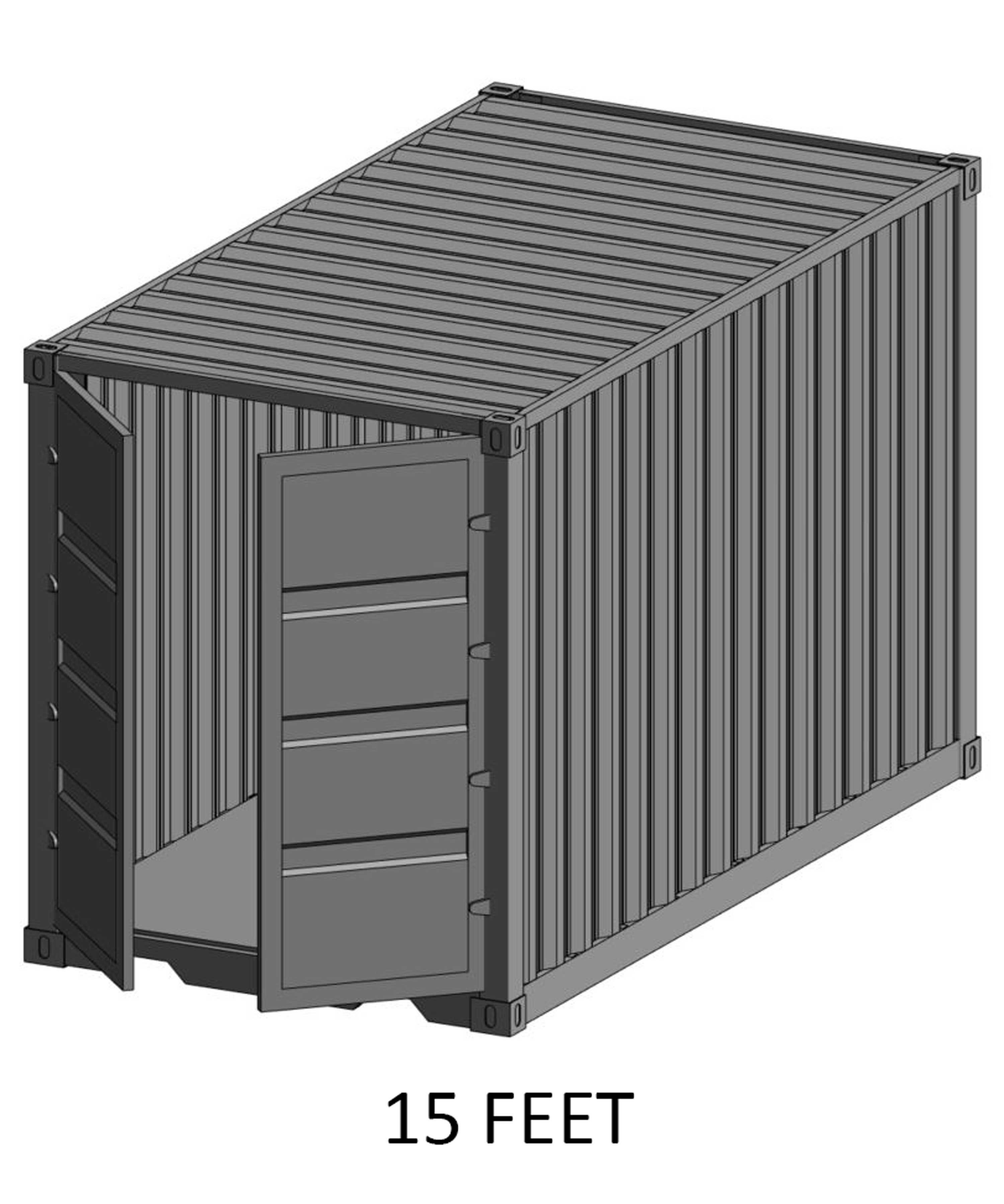 Container Shipping Full Parameter 3D model_6