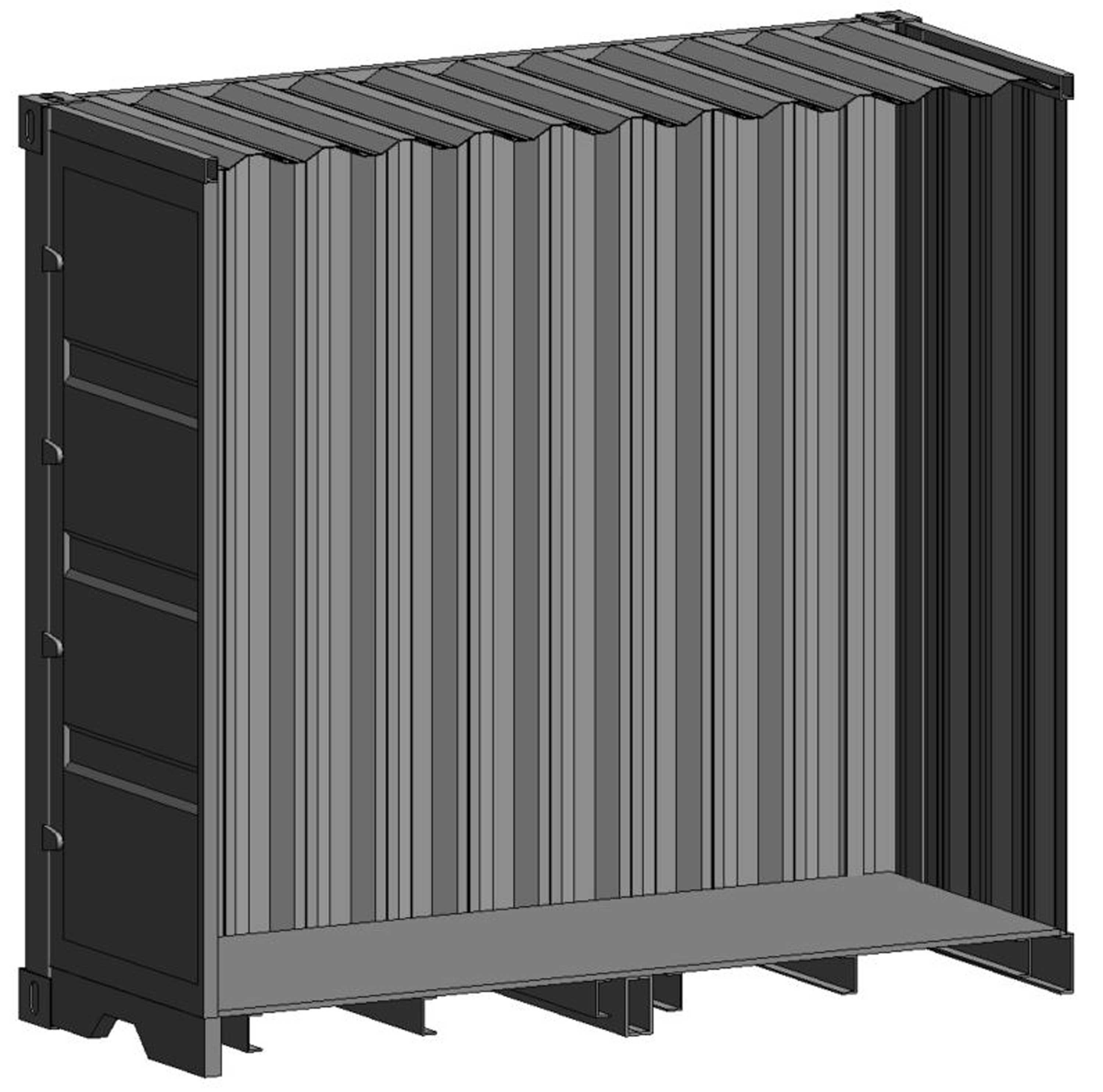 Container Shipping Full Parameter 3D model_3