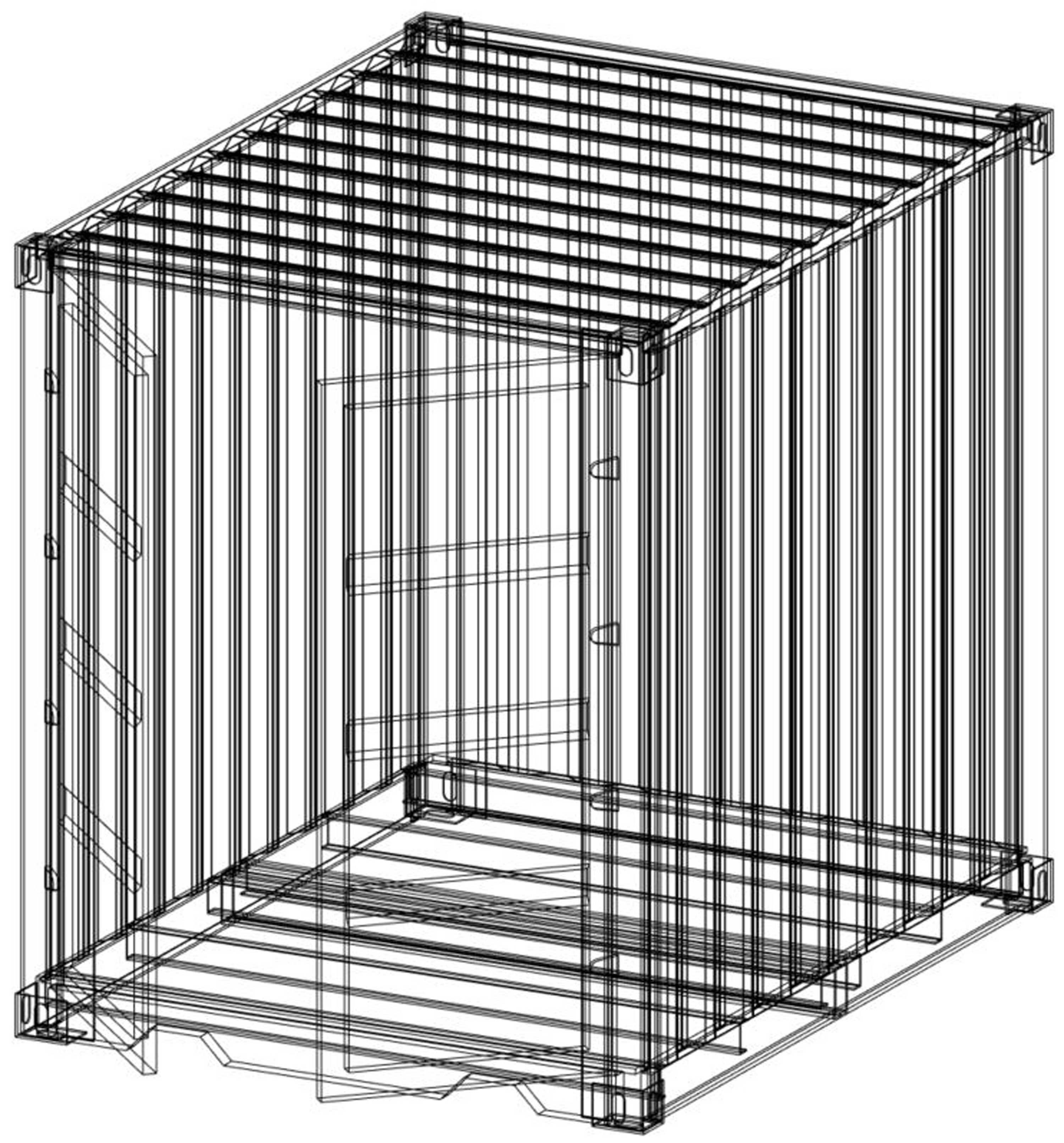 Container Shipping Full Parameter 3D model_14
