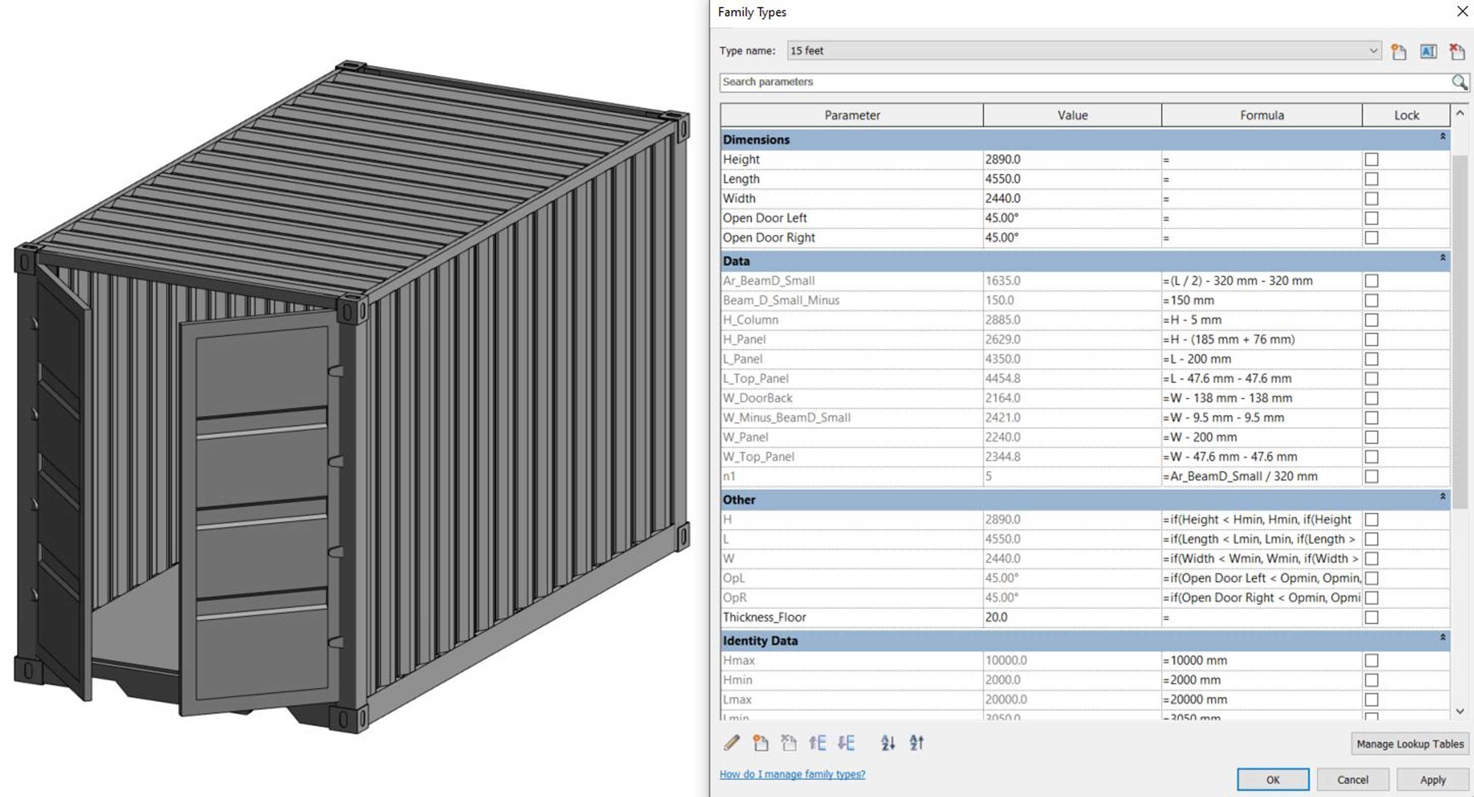 Container Shipping Full Parameter 3D model_4