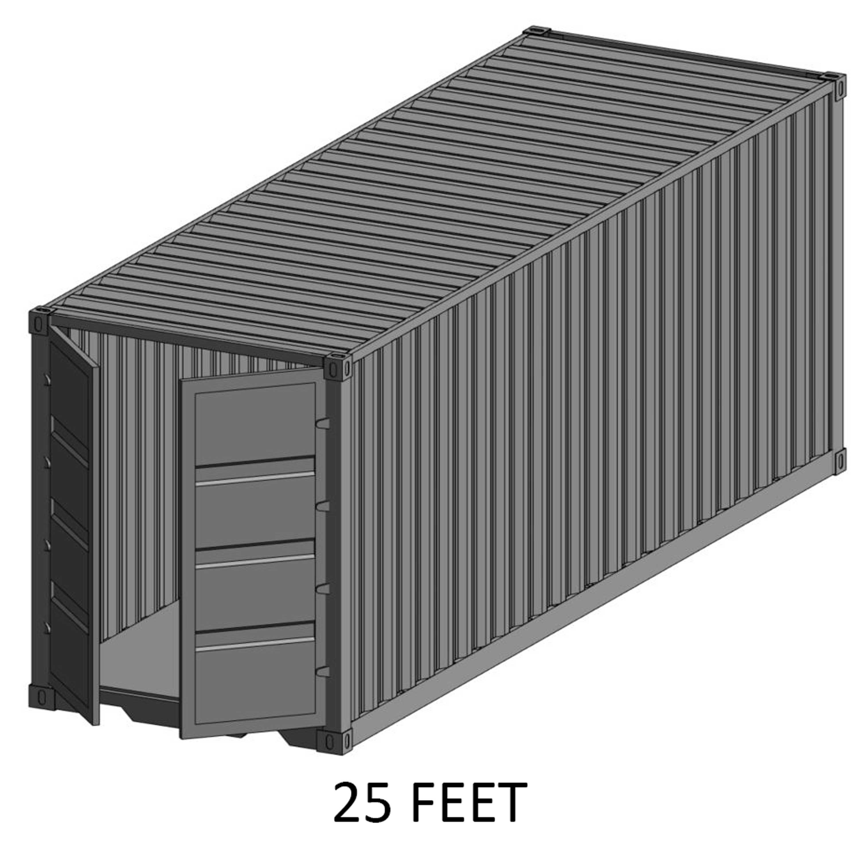 Container Shipping Full Parameter 3D model_8