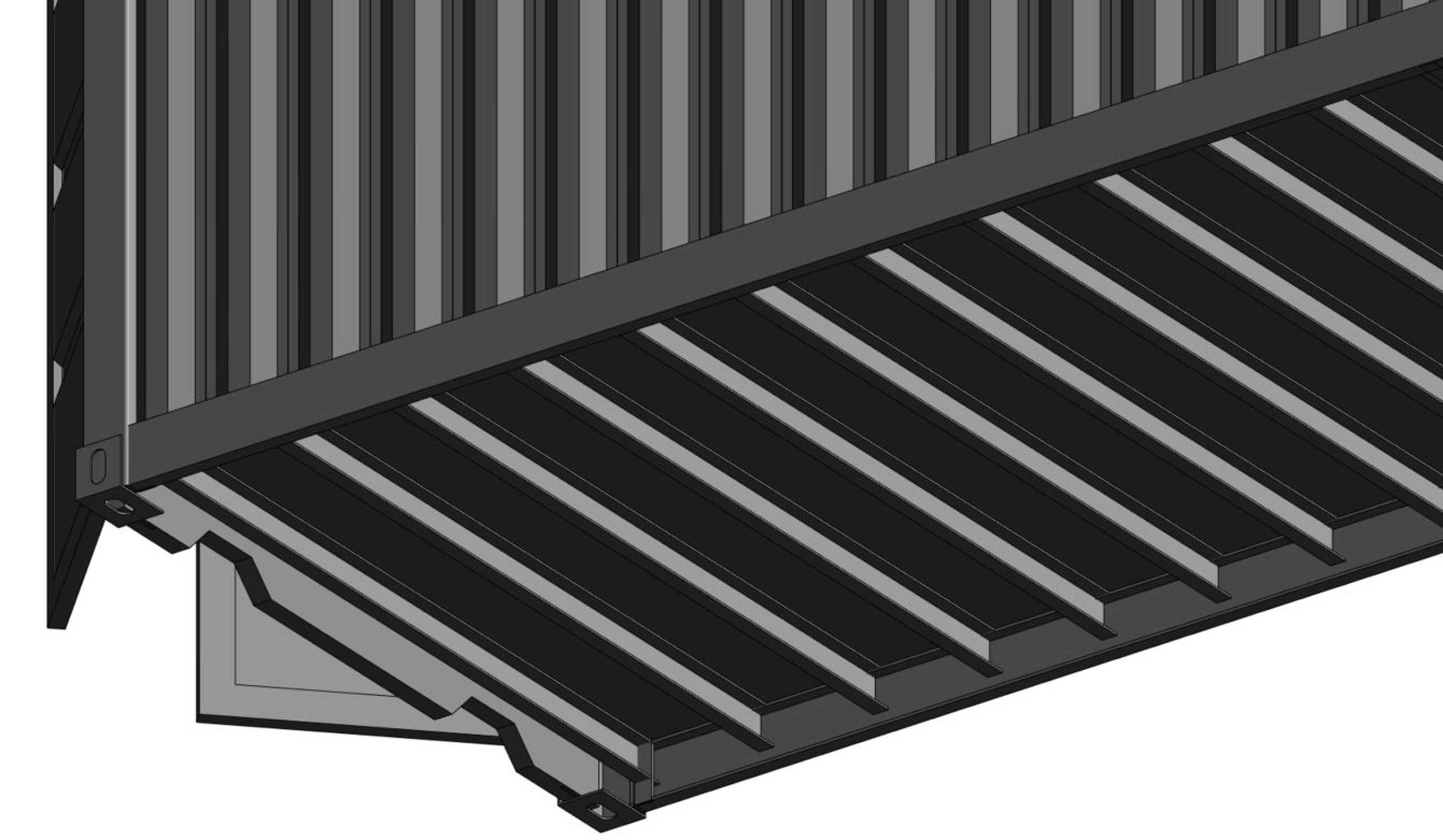 Container Shipping Full Parameter 3D model_2