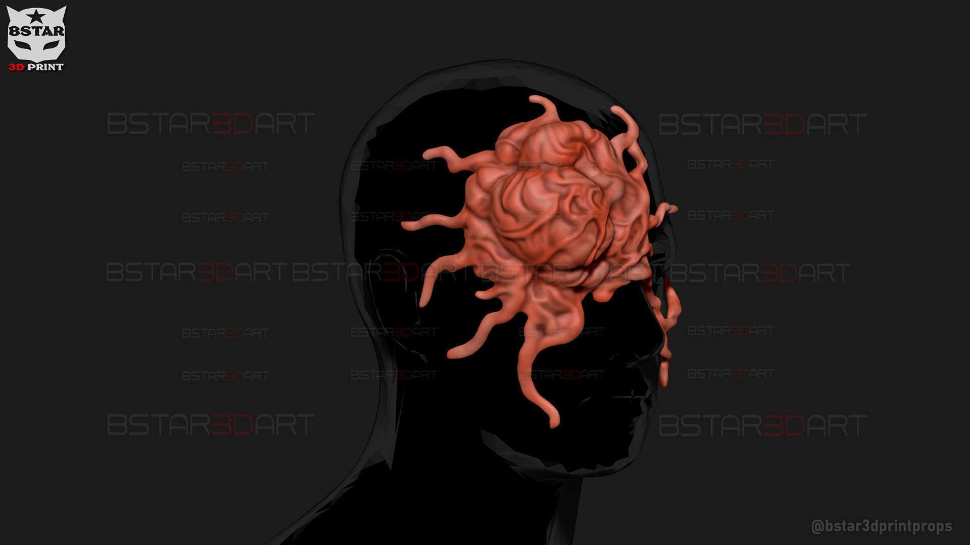 Tanjiro Demon Mask - Demon Slayer Cosplay 3D print model_3