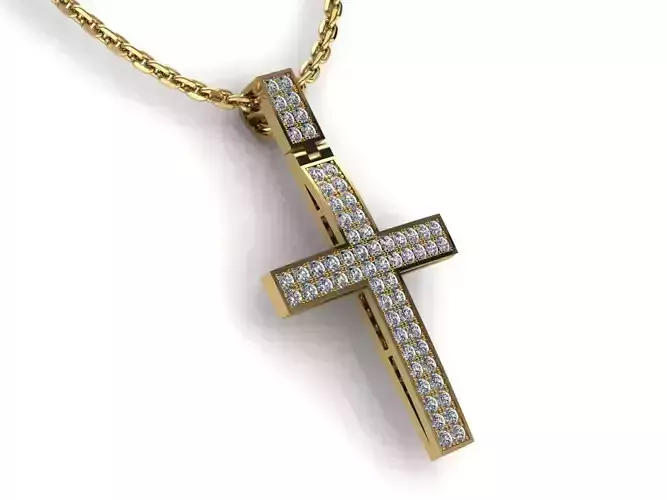 Jewelry Cross Gold Pendant
