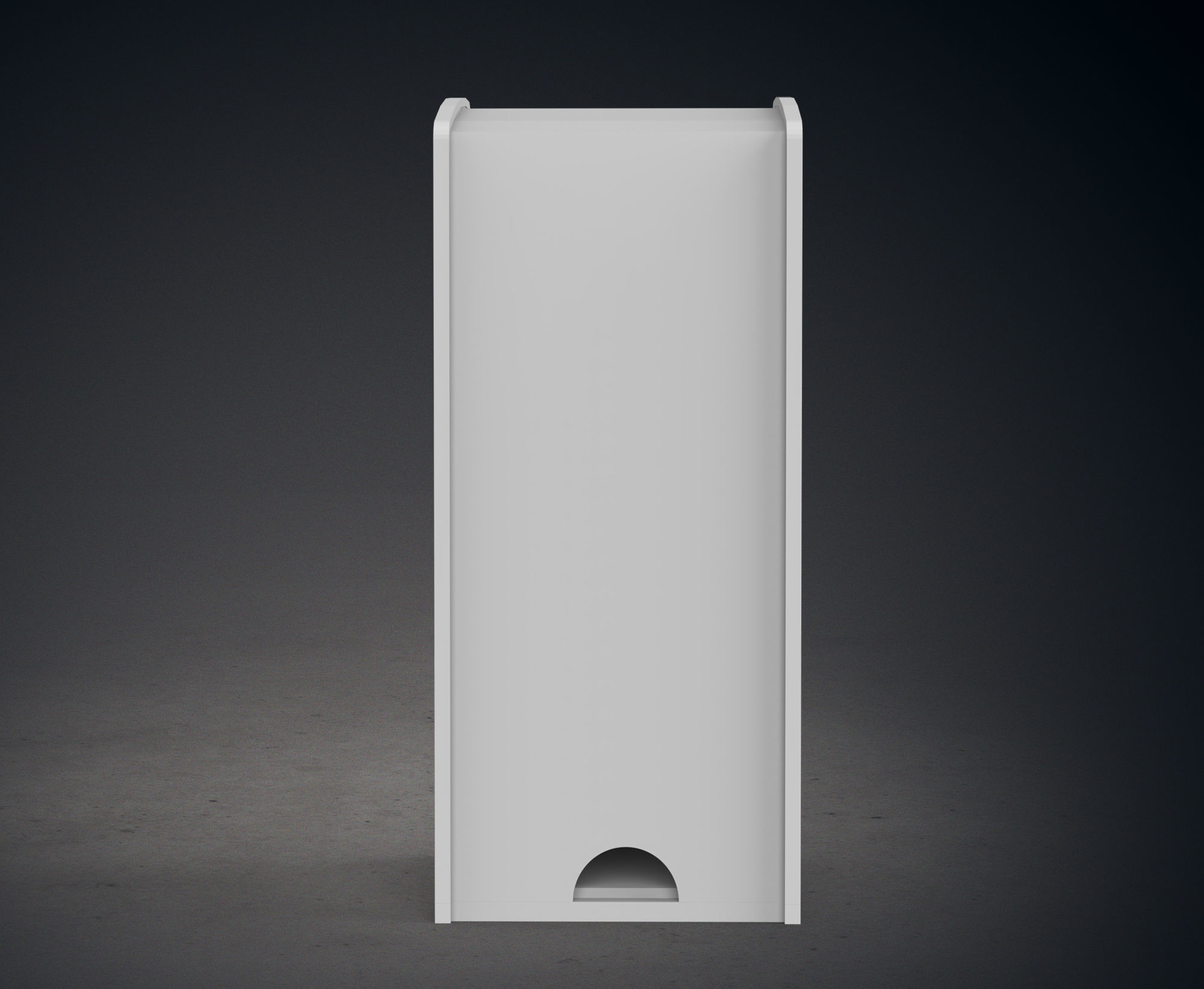 Pac-Man Arcade Cabinet with Lithophane 3D print model_6