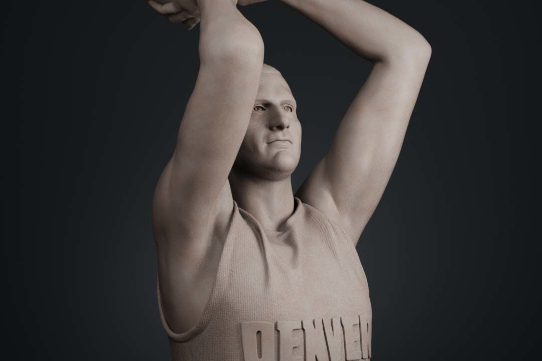 Nikola Jokic 3D print model_31