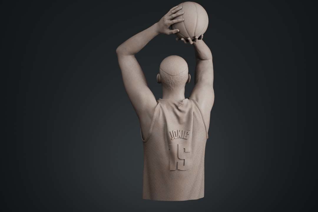 Nikola Jokic 3D print model_12