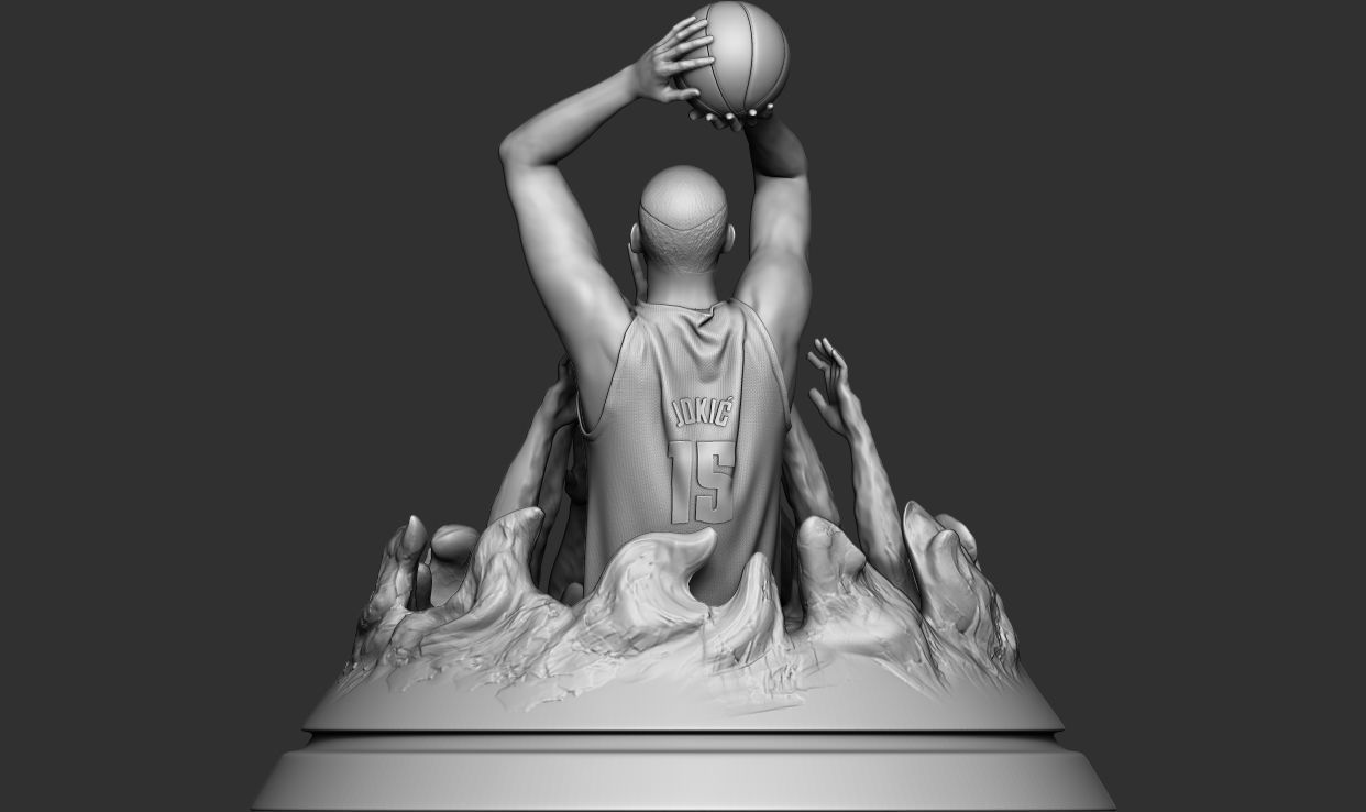 Nikola Jokic 3D print model_48
