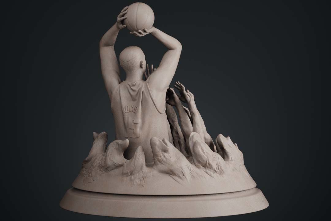 Nikola Jokic 3D print model_23
