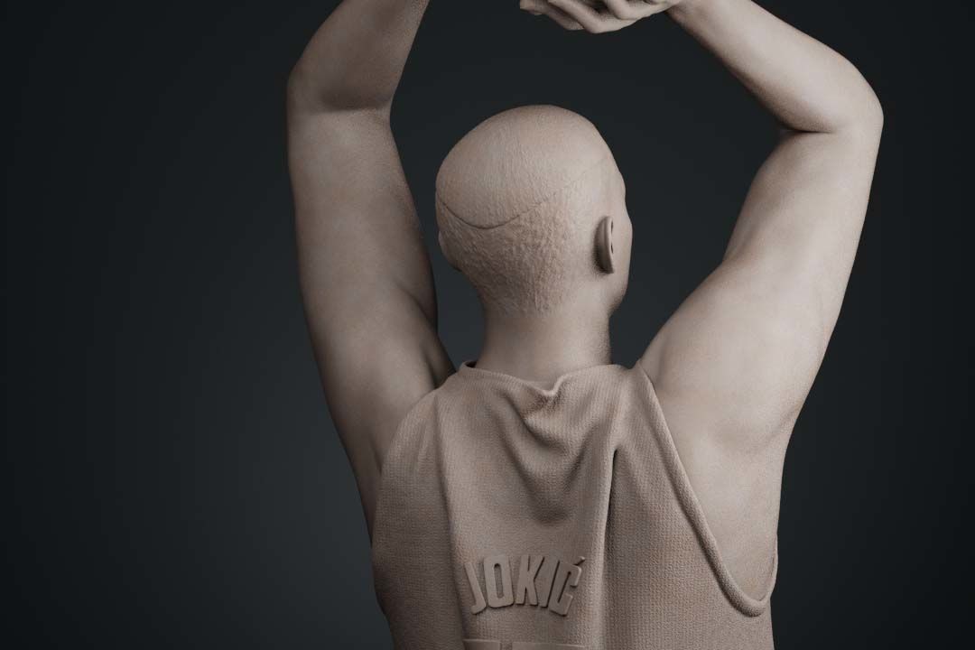 Nikola Jokic 3D print model_35