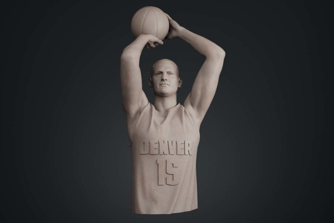 Nikola Jokic 3D print model_3