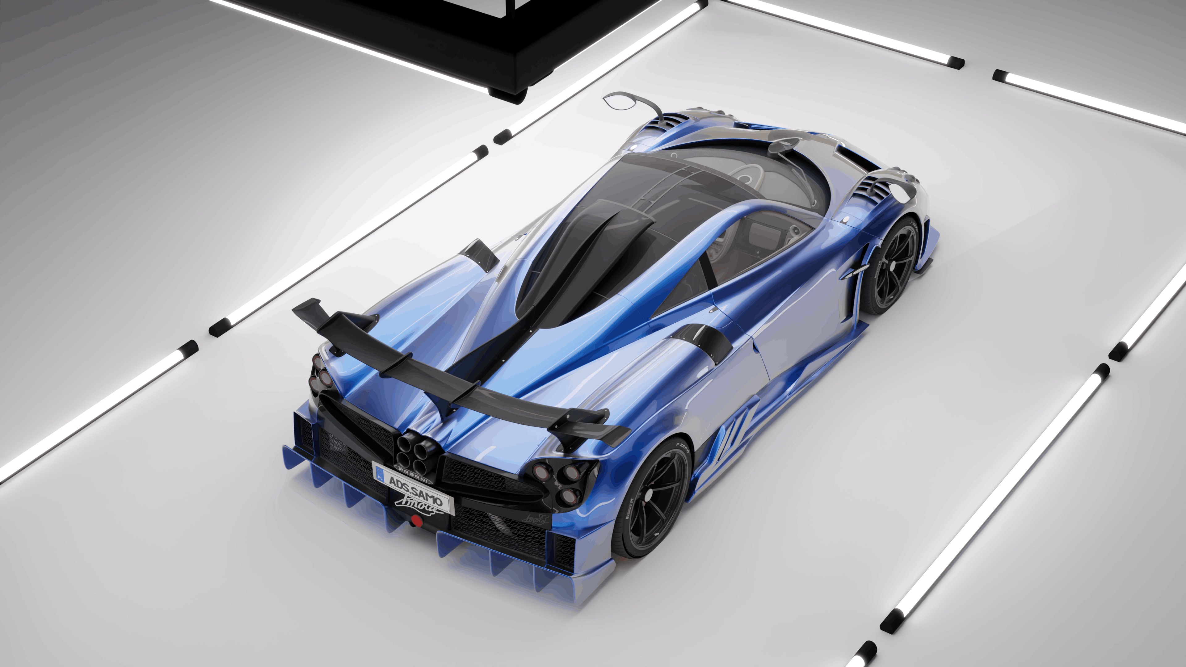 Pagani Imola 3D Model 3D model_3