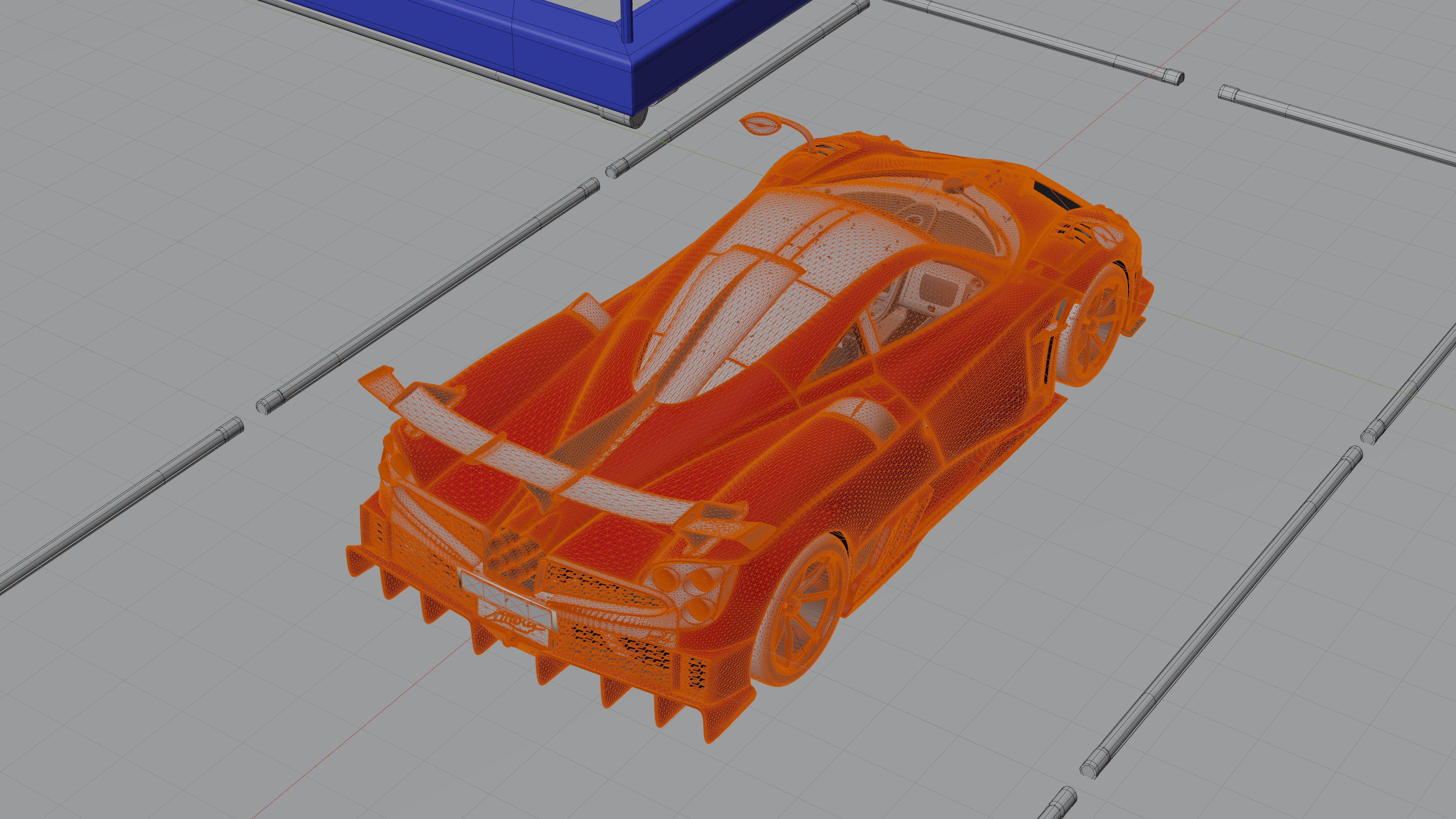Pagani Imola 3D Model 3D model_26