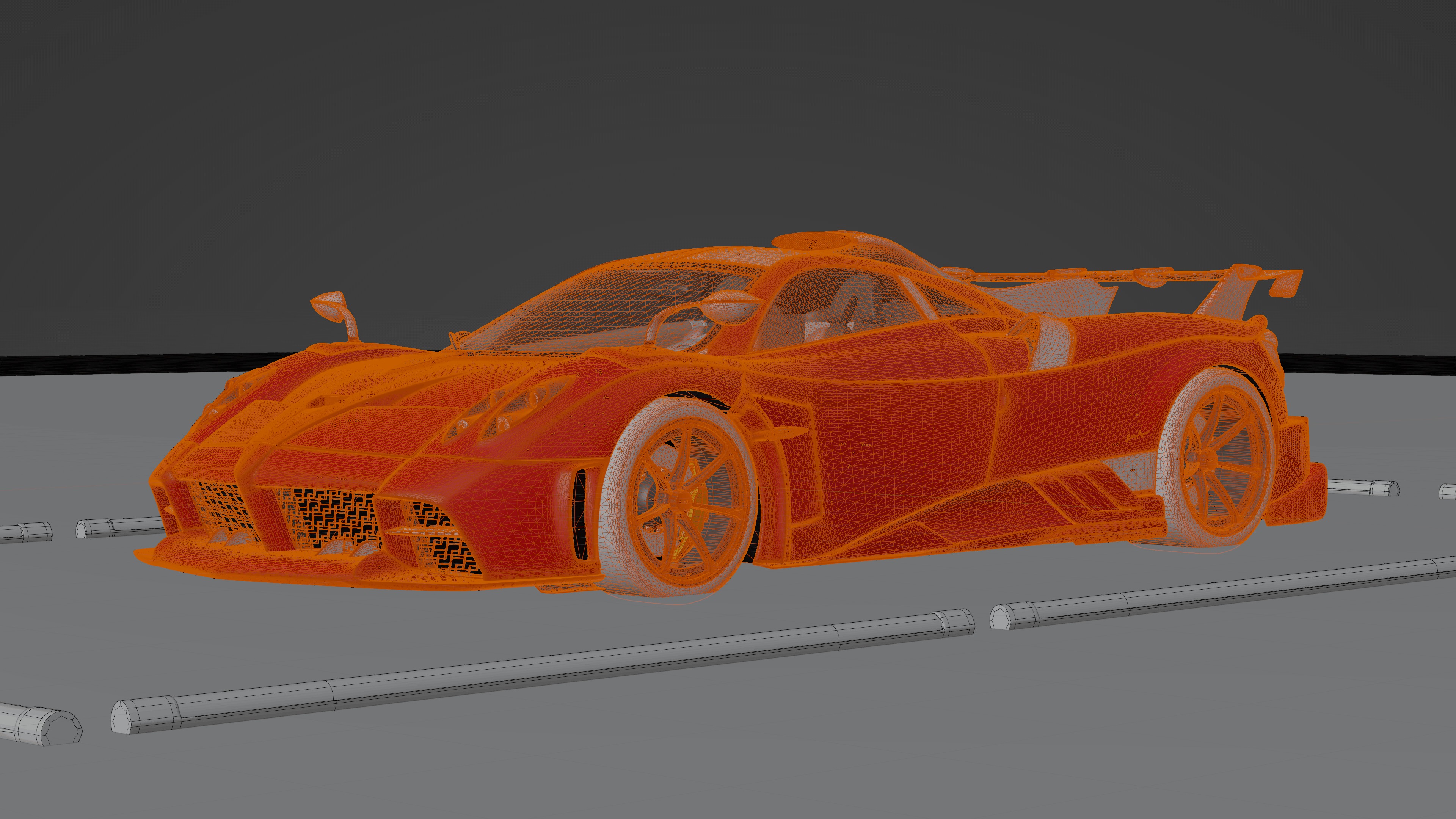 Pagani Imola 3D Model 3D model_28