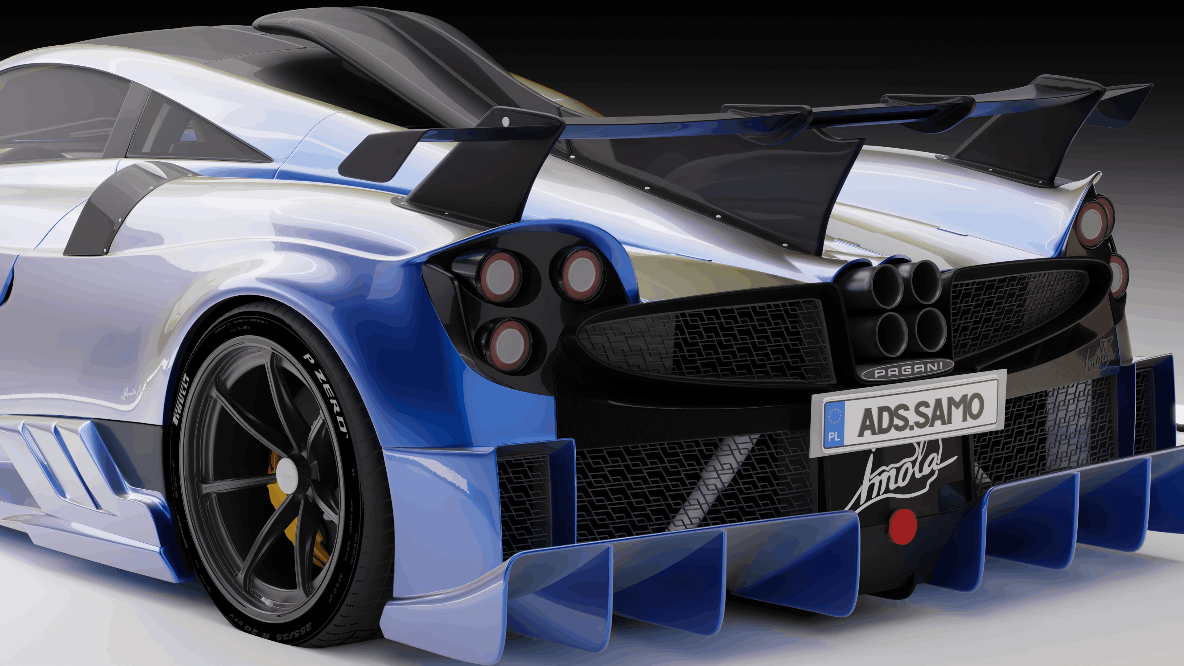 Pagani Imola 3D Model 3D model_6