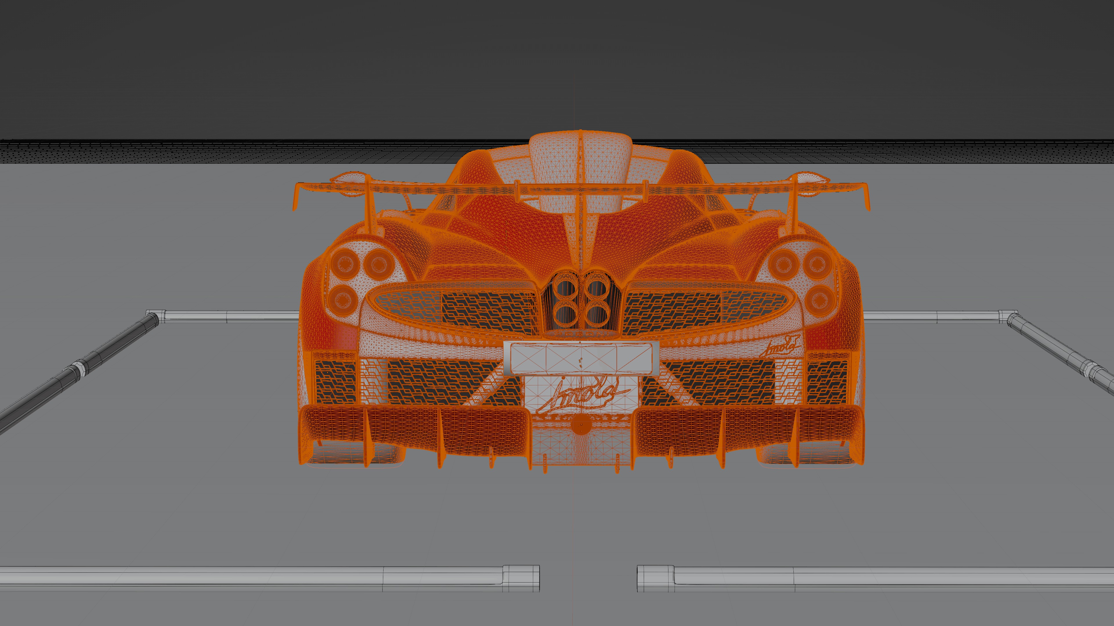 Pagani Imola 3D Model 3D model_19